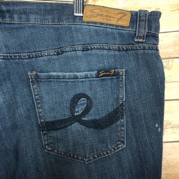 🌷5 for $25 Seven7 Skinny Easy Fit Distressed Jeans - Picture 5 of 7